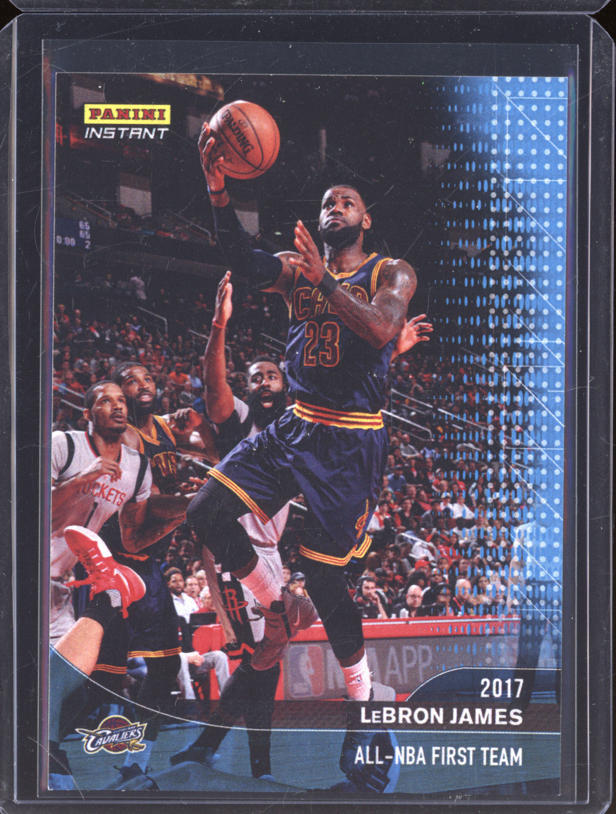 2016-17 Panini Instant 422 LeBron James 17/25