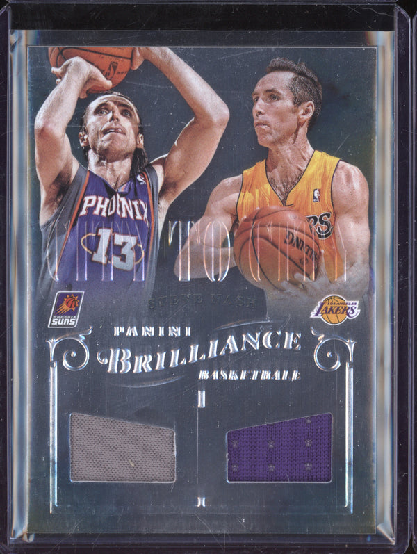 Steve Nash 2012-13 Panini Brilliance 6 City to City Jersey