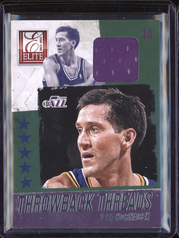 Jeff Hornacek 2013-14 Panini Elite 13 Throwback Threads