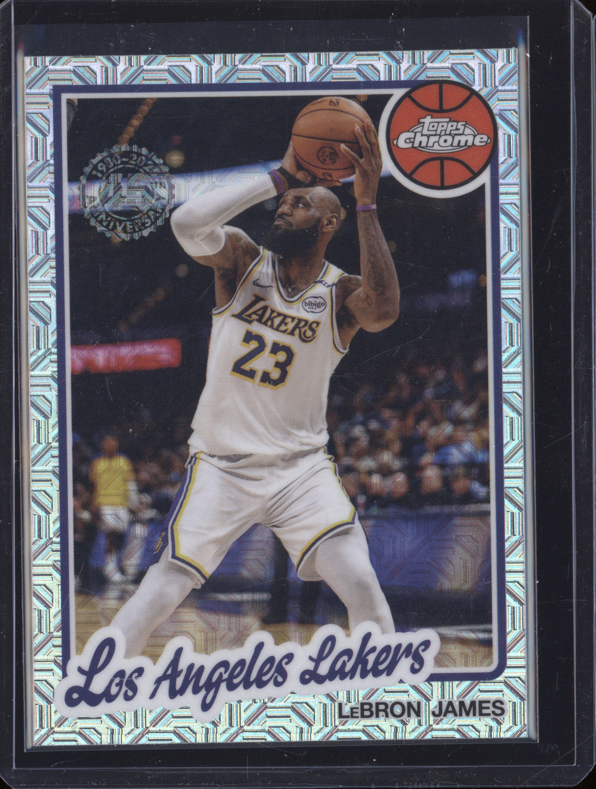 2025 NBA Basketball Topps LeBron James TC-LJ 1980 Chrome