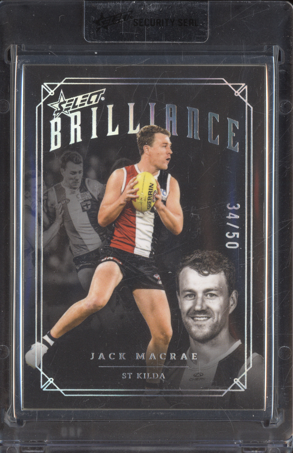 2025 AFL Select Brilliance B-JM Jack Macrae St Kilda 34/50