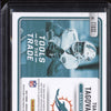 Tua Tagovailoa 2021 Panini Absolute TTD32 Tools of the Trade Dual Patch Auto /25