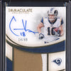 Cooper Kupp 2019 Panini Immaculate PPA-CKU Premium Patch Autograph 14/99