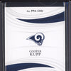 Cooper Kupp 2019 Panini Immaculate PPA-CKU Premium Patch Autograph 14/99