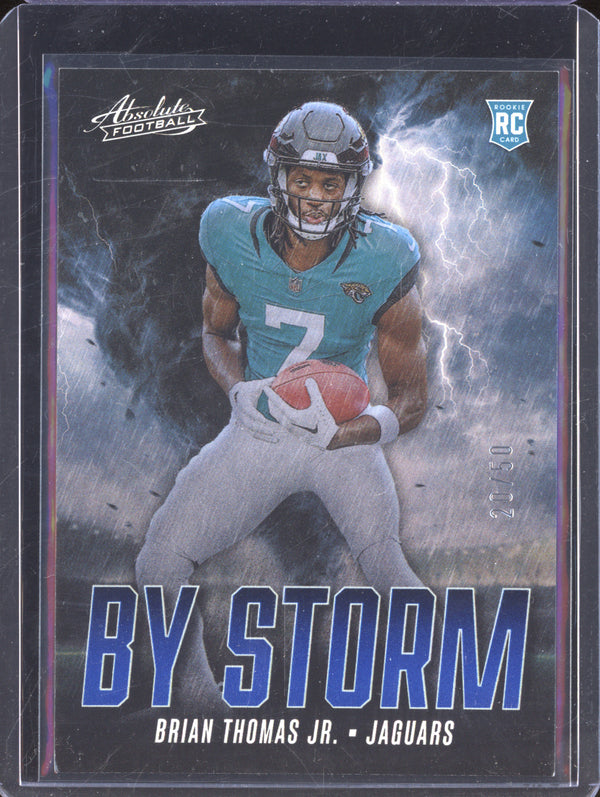 Jalen McMillan 2024 Panini Absolute 173 RC 49/75