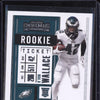 K'Von Wallace 2020 Panini Contenders 258 Rookie Ticket Auto RC