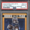 CeeDee Lamb 2020 Panini Contenders Optic ROY14 ROY Auto Orange RC 42/50 PSA 10