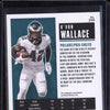 K'Von Wallace 2020 Panini Contenders 258 Rookie Ticket Auto RC