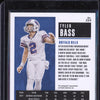 Tyler Bass 2020 Panini Contenders 254 Rookie Ticket Auto RC