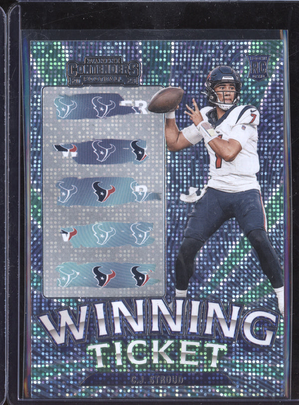 CJ Stroud 2023 Panini Contenders 19 Winning Ticket RC