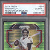 Tom Brady 2021 Panini Prizm 294 Neon Green Pulsar PSA 10