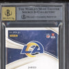 Jared Goff 2020 Panini Immaculate PPA-JG Premium Patch Auto Gold 7/10 BGS 8/10