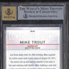 Mike Trout 2019 Topps Finest FOA-MT Finest Origins Autograph BGS 9/10