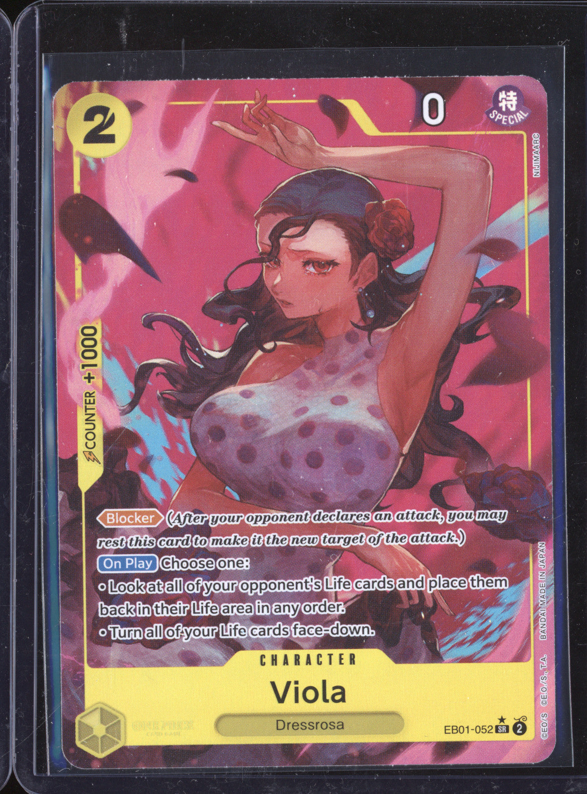 Viola 2024 One Piece Memorial Collection EB01-052 Super Rare