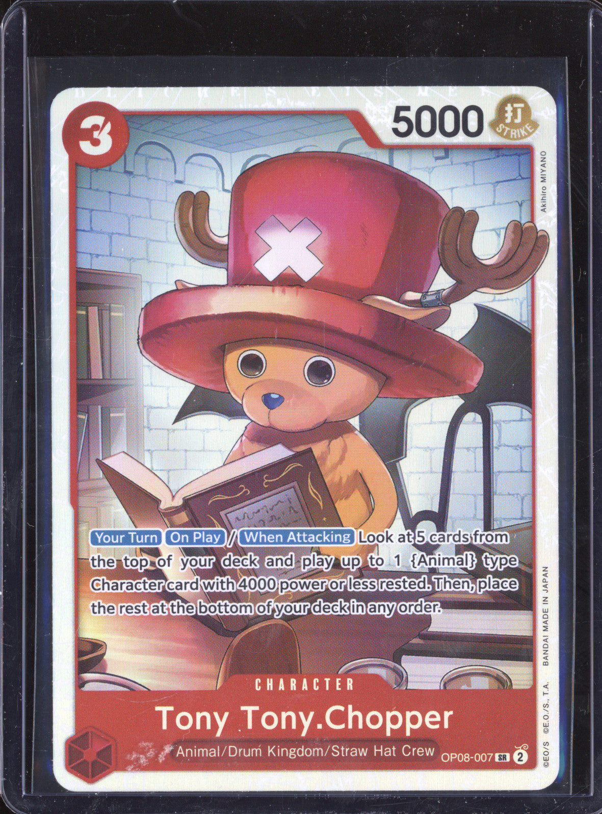 Tony Tony.Chopper 2024 One Piece Two Legends OP-08 007 Super Rare