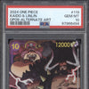 Kaido & Linlin 2024 One-Piece OP08 Two Legends 119 Alternate Art PSA 10