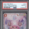 Tony Tony.Chopper 2024 One-Piece OP08 Two Legends 7 Alternate Art PSA 10