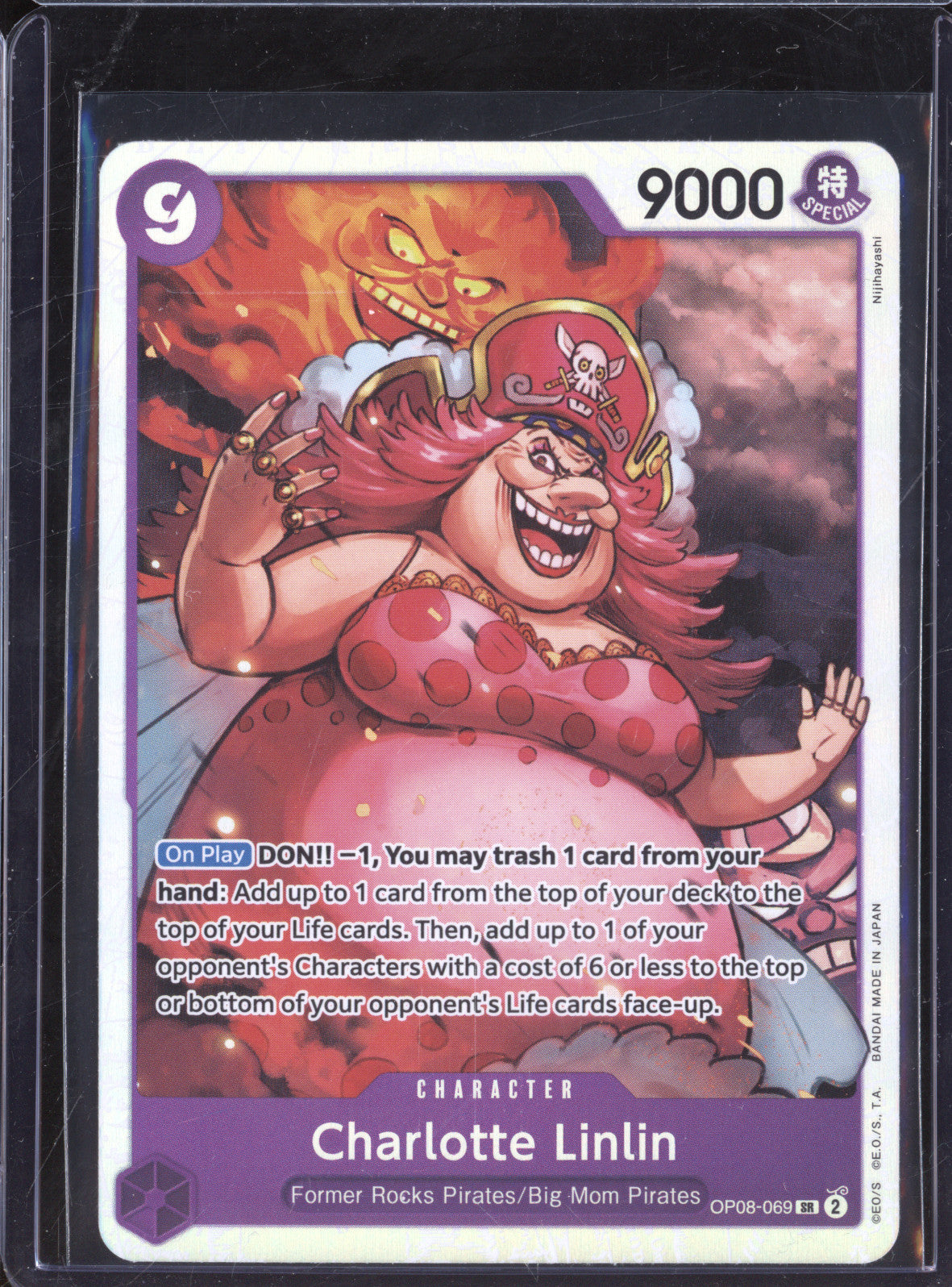 Charlotte Linlin 2024 One Piece Two Legends OP-08 069 Super Rare