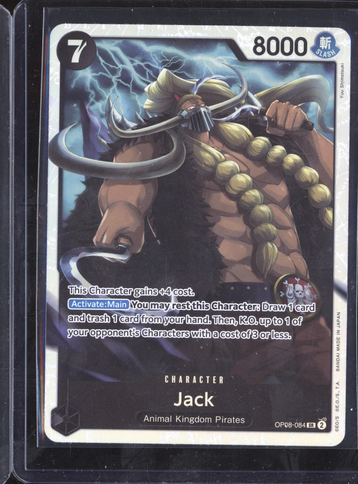 Jack 2024 One Piece Two Legends OP-08 084 Super Rare