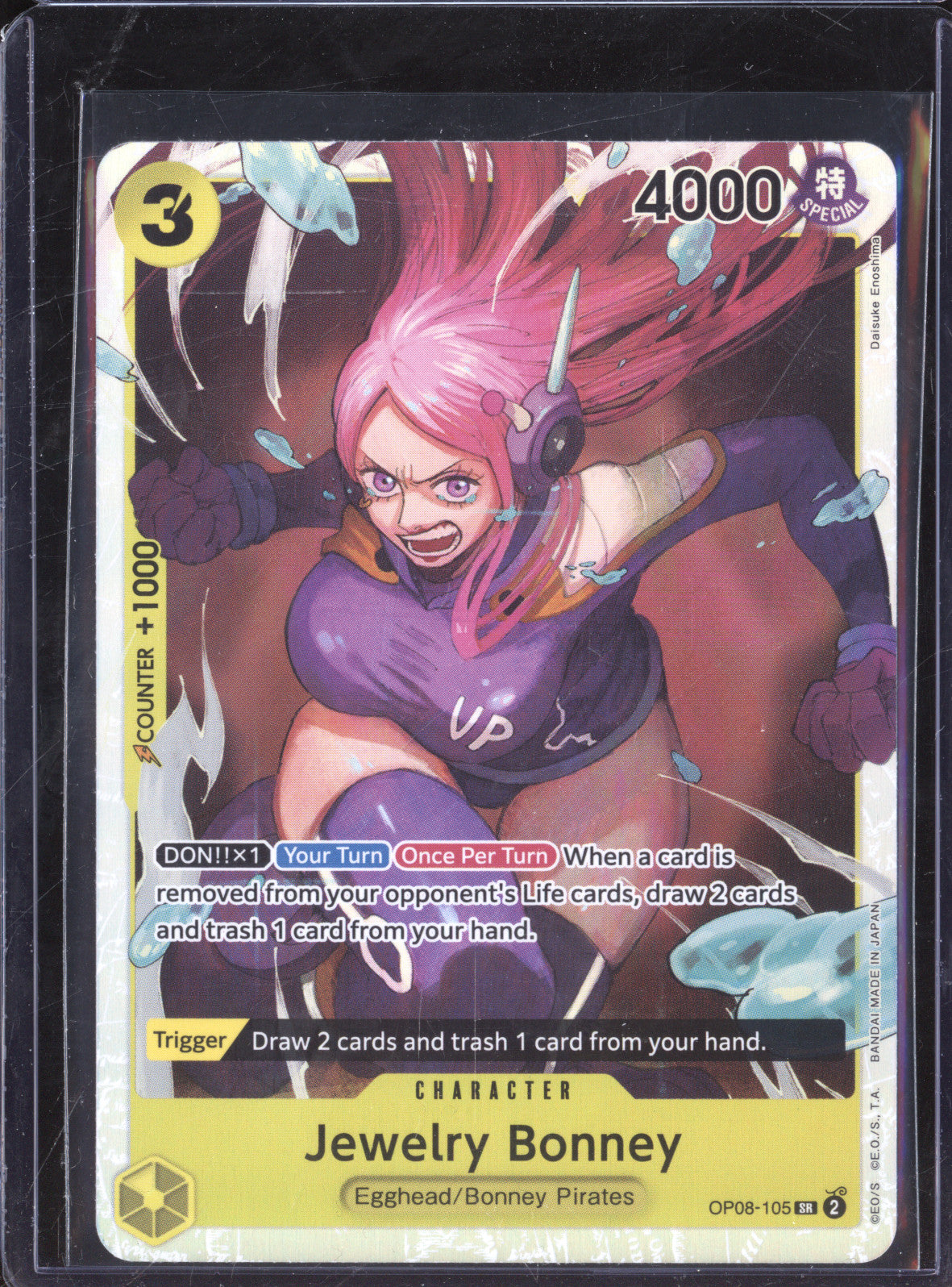 Jewelry Bonney 2024 One Piece Two Legends OP-08 105 Super Rare