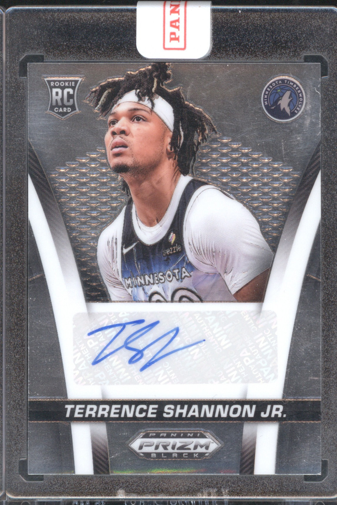 Terrence Shannon Jr. 2024-25 Panini Prizm Black #FB-TSJ Flashback Rookie Auto