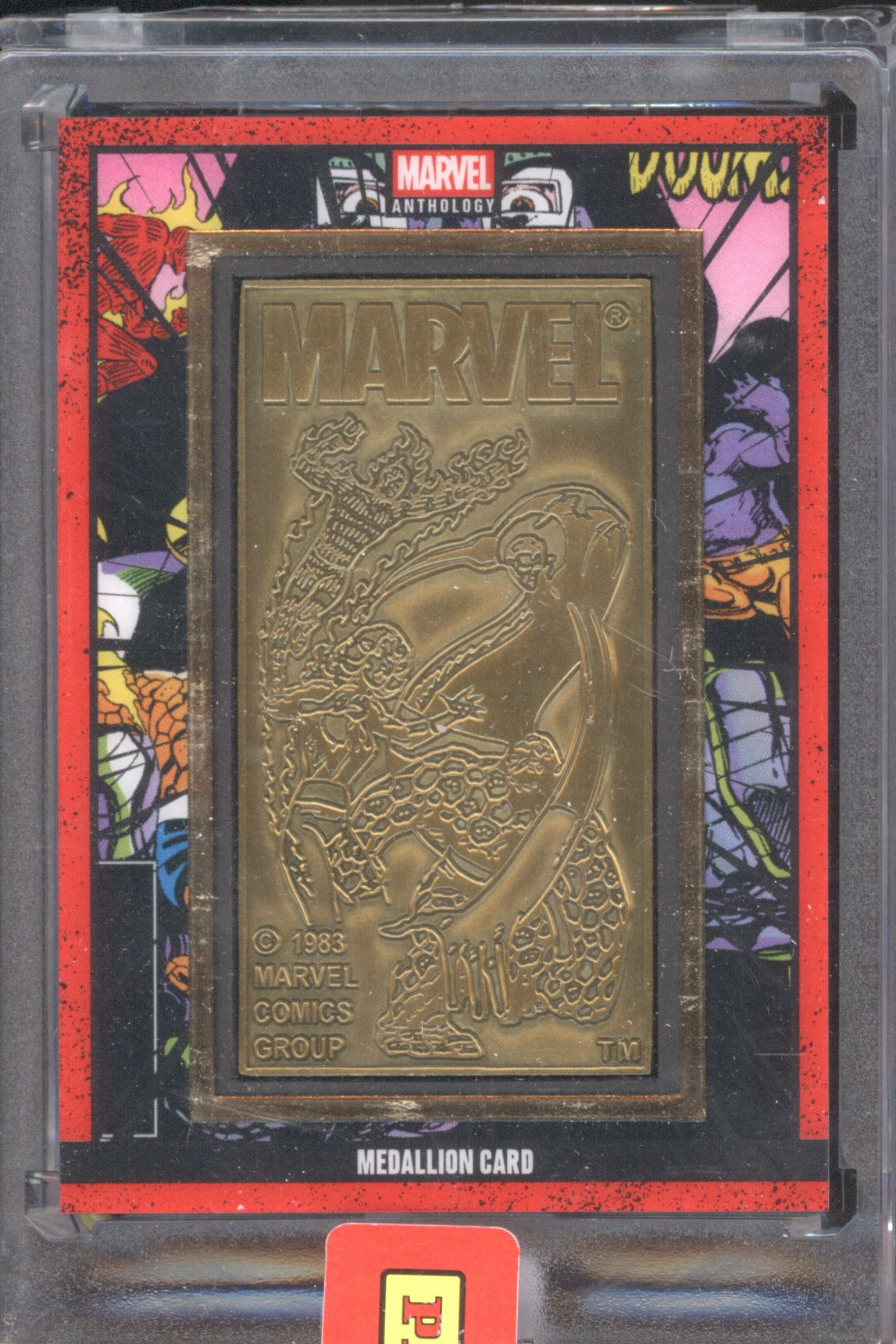 Fantastic Four (1961) 2025 Panini Marvel Anthology #259 Medallion Card