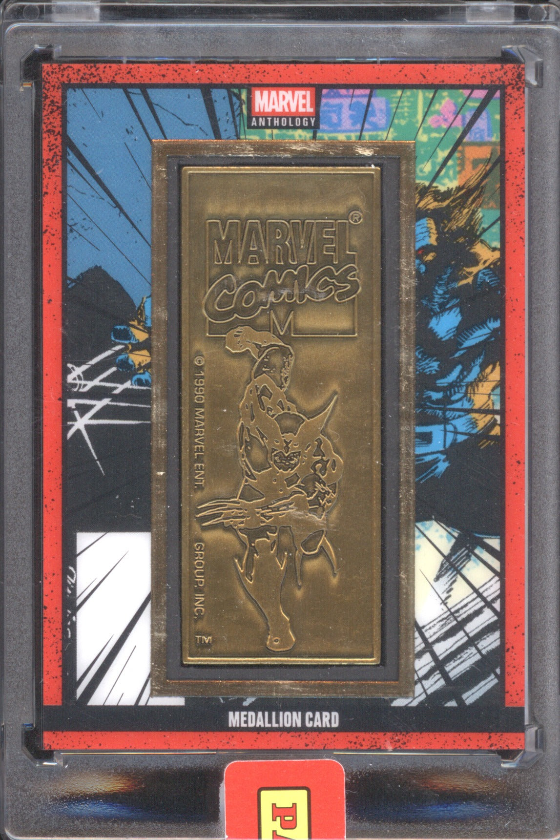 Wolverine (1989) 2025 Panini Marvel Anthology #24 Medallion Card