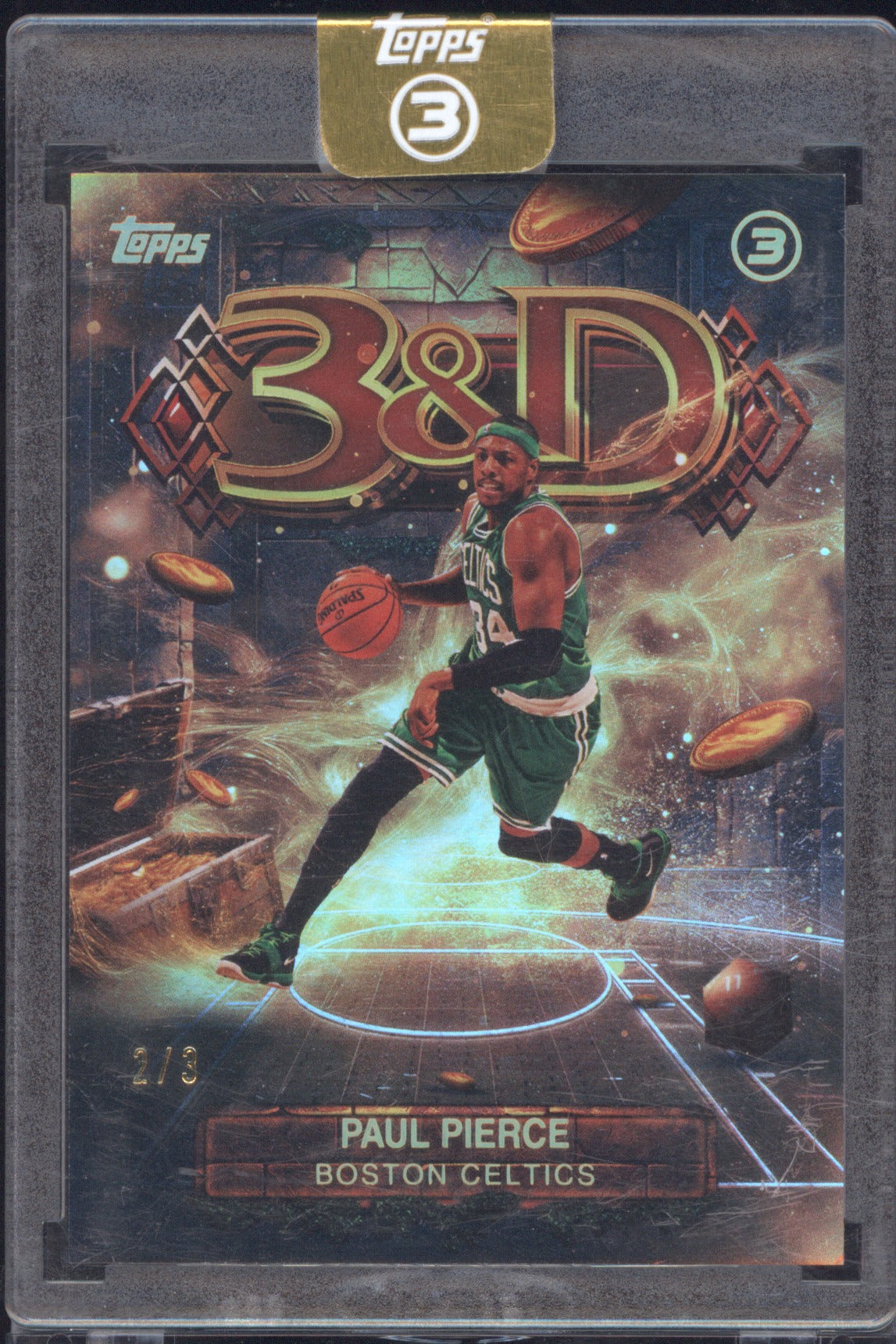 Paul Pierce 2026 Topps 3 3&D /3