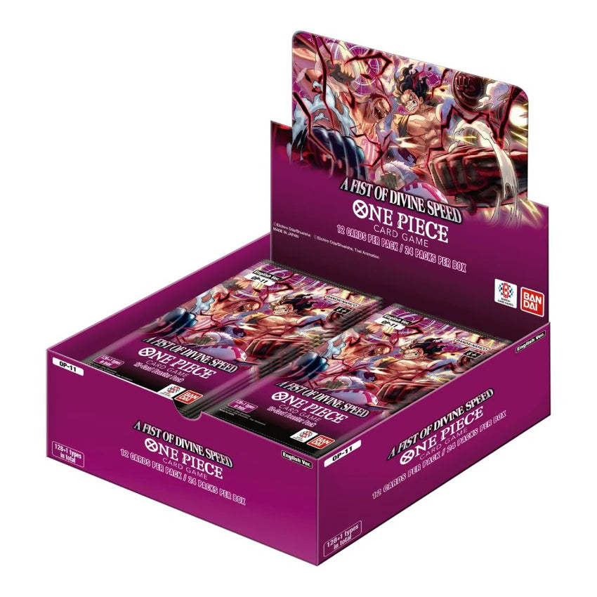 One Piece Card Game OP-11 - A Fist of Divine Speed Booster Box