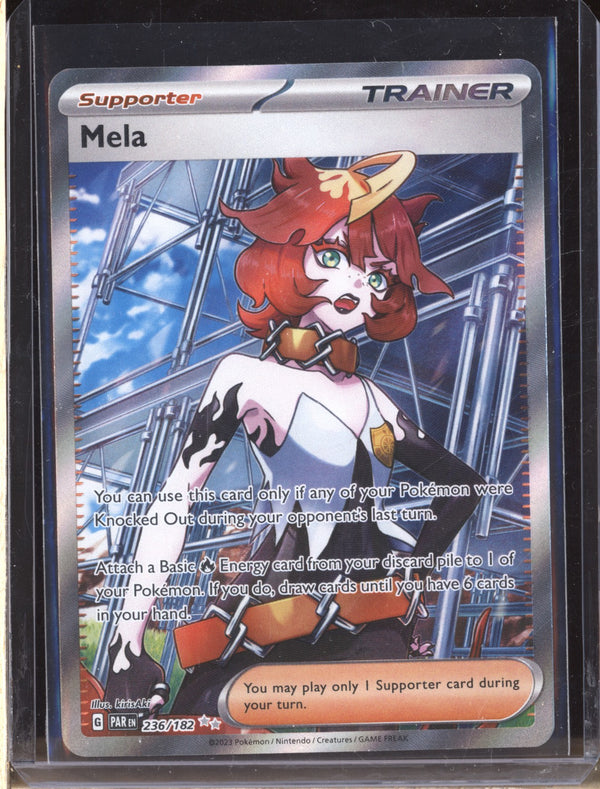 Mela 2023 Pokemon Paradox Rift 236/182 Full Art Trainer