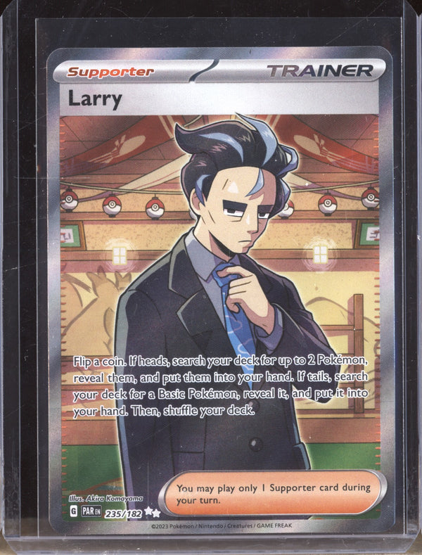 Larry 2023 Pokemon Paradox Rift 235/182 Full Art Trainer