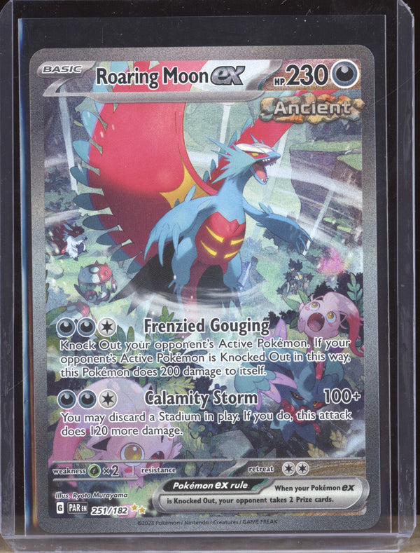 Roaring Moon ex 2023 Pokemon Paradox Rift 251/182 Special Illustration Rare