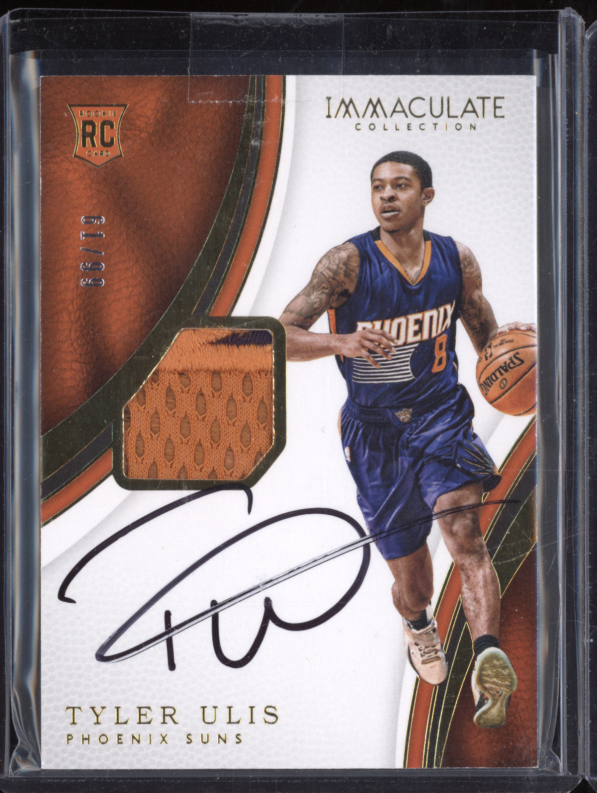 Tyler Ulis 2016-17 Panini Immaculate 136 Rookie Patch Auto RC 61/99
