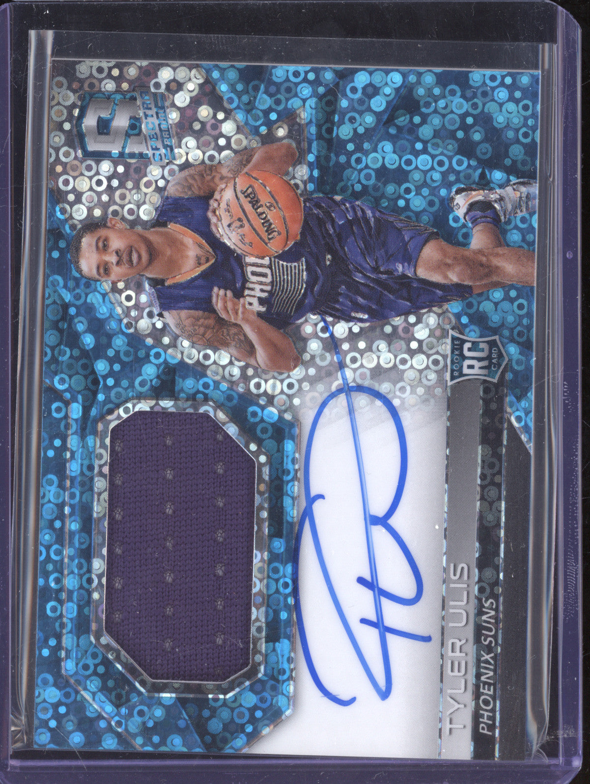 Tyler Ulis 2016-17 Panini Spectra 125 Rookie Jersey Auto Neon Blue RC 34/99