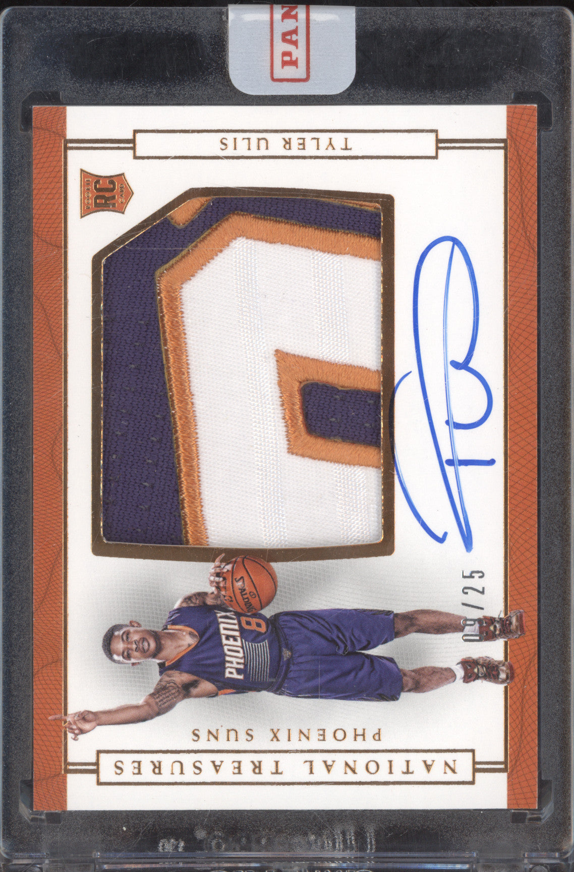 Tyler Ulis 2016-17 Panini NT 190 Rookie Patch Auto Horizontal Bronze RC 9/25