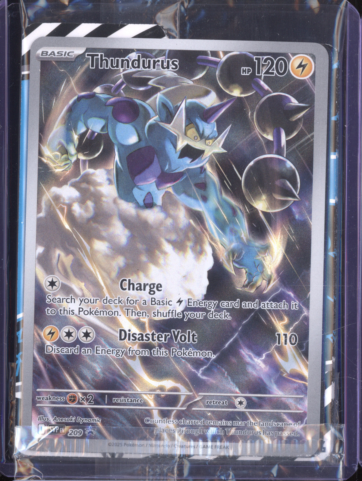 Thundurus 2025 Pokemon Scarlet & Violet Promos 209 Black Star Promo