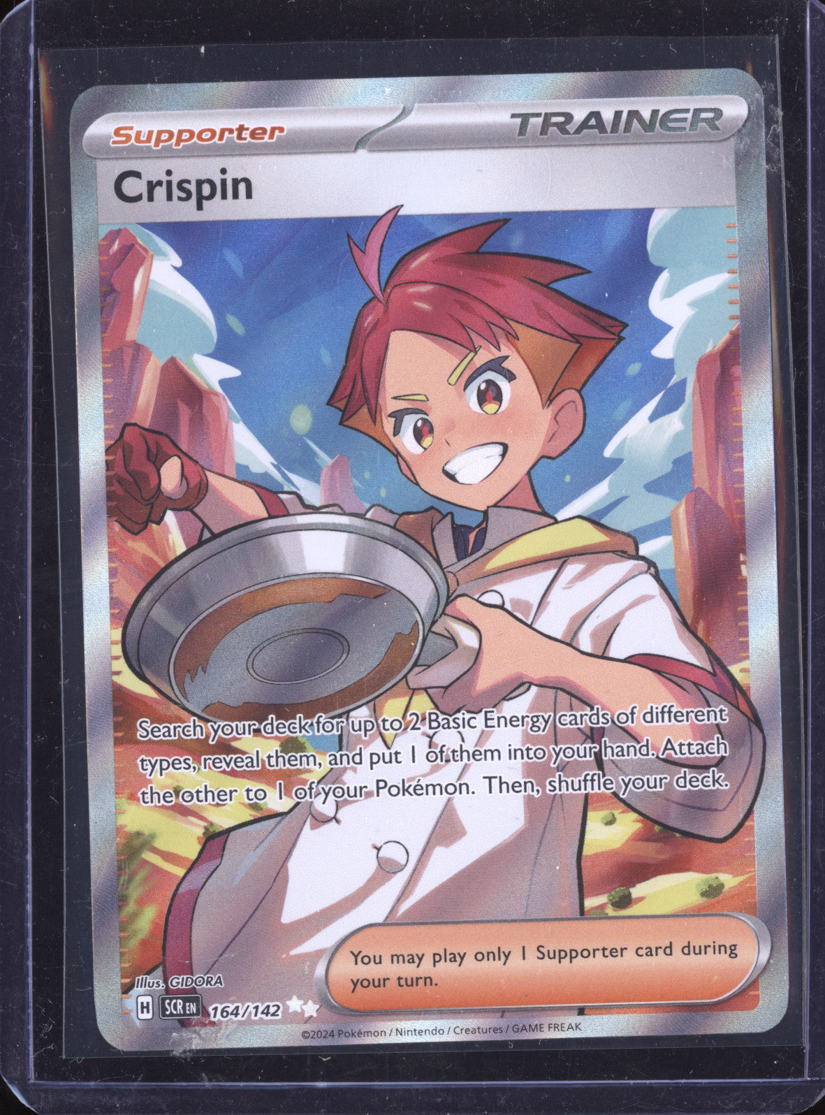 Crispin 2024 Pokemon Stellar Crown 164/142 Ultra Rare