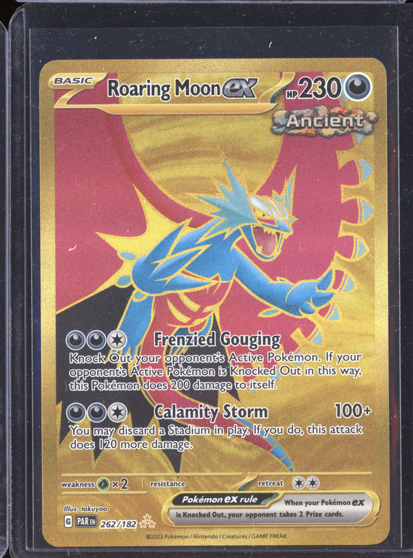 Roaring Moon ex 2023 Pokemon Paradox Rift 262/182 Hyper Rare