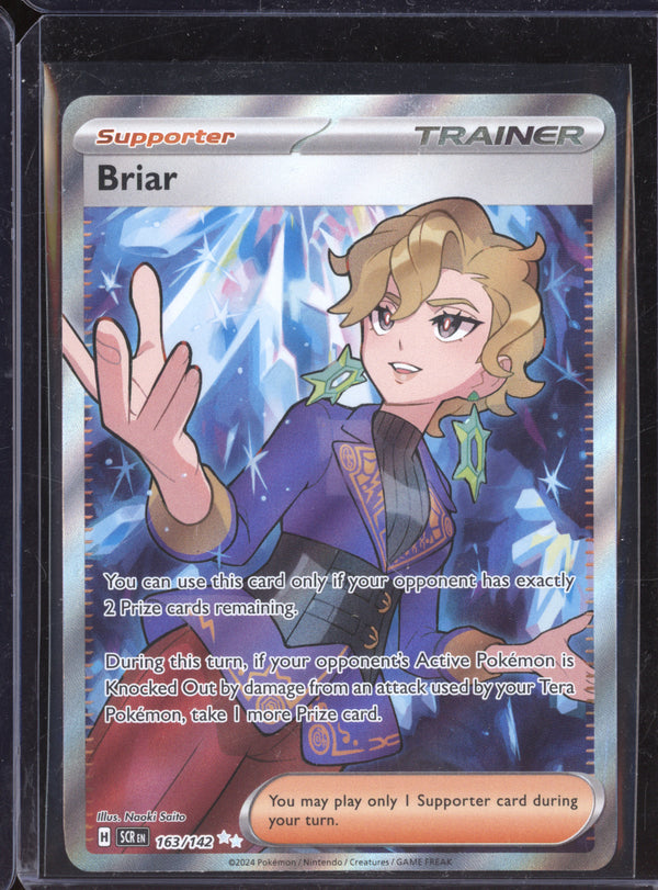 Briar 2024 Pokemon Stellar Crown 163/142 Ultra Rare