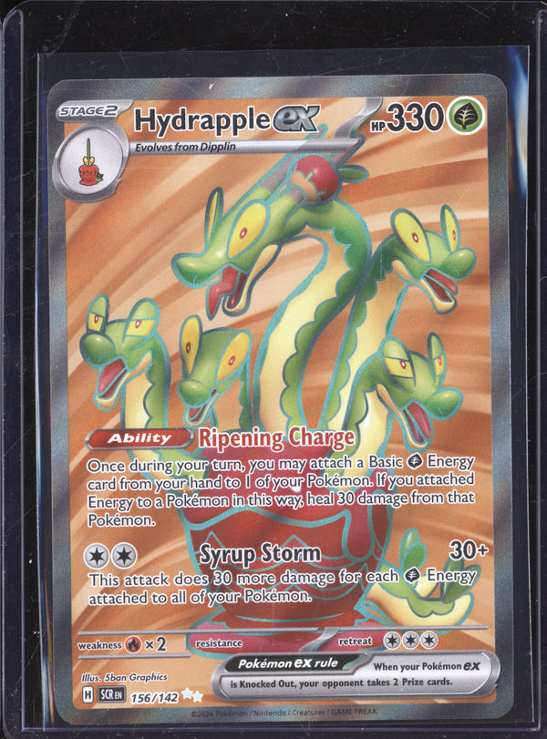 Hydrapple ex 2024 Pokemon Stellar Crown 156/142 Ultra Rare