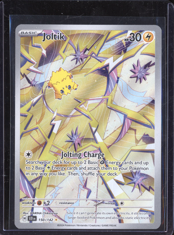 Joltik 2024 Pokemon Stellar Crown 150/142 Illustration Rare