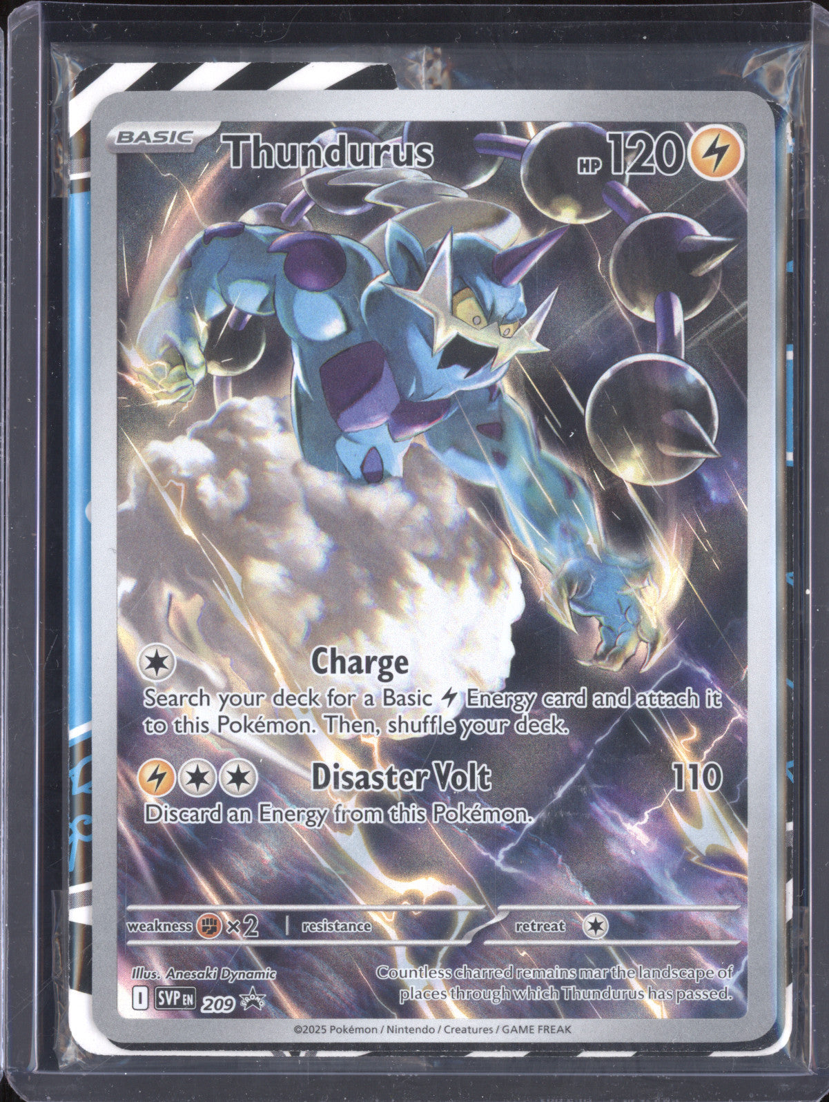 Thundurus 2025 Pokemon Scarlet & Violet Promos 209 Black Star Promo