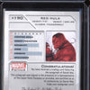 Red Hulk 2023 Upper Deck Marvel Platinum 190 Daniel Way Red Rainbow Auto