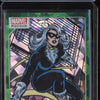 Black Cat 2023 Upper Deck Marvel Platinum 161 Green Crackle 29/99