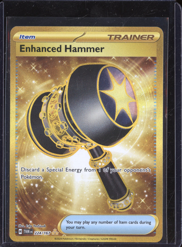 Enhanced Hammer  2024 Pokemon Twilight Masquerade 224/167 Hyper Rare