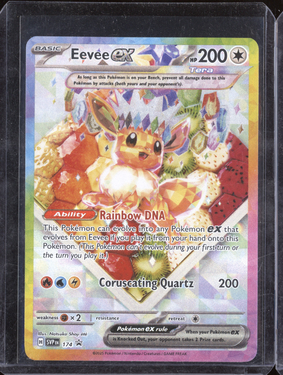 Eevee Ex 2025 Pokemon Scarlet & Violet Promo SVP174 SPC Promo