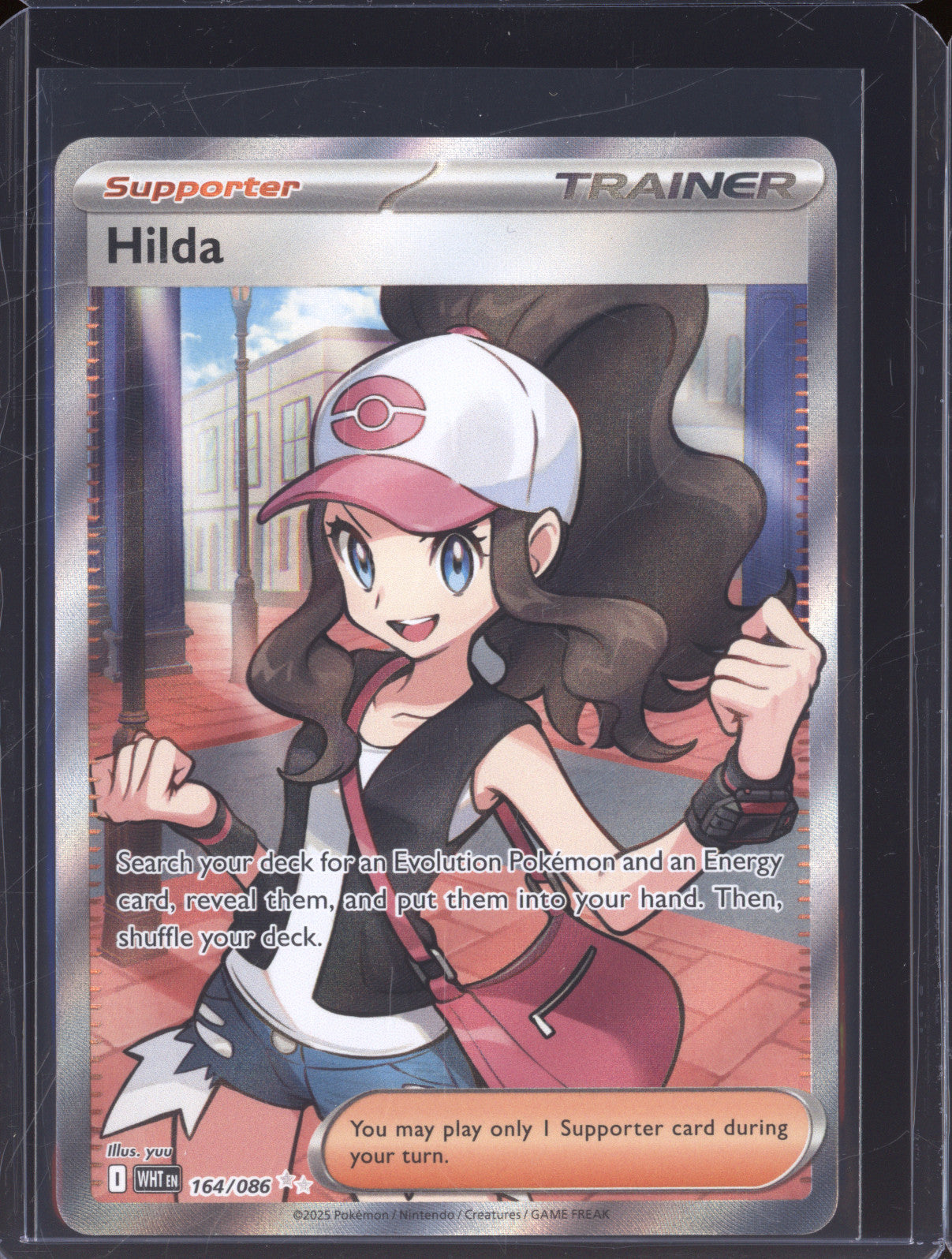 2025 Pokemon White Flare WHT 164/086 Hilda Ultra Rare
