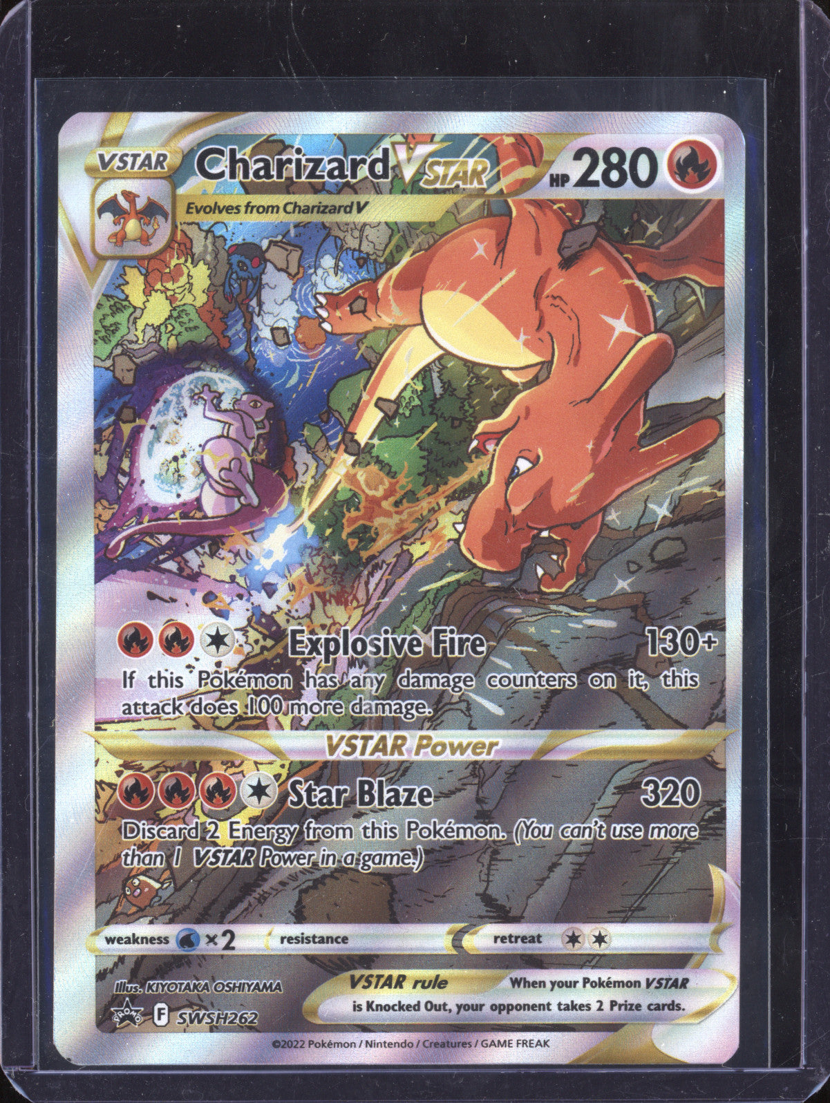 Charizard VStar 2022 Pokemon Sword & Shield Promos SWSH262 Full Art Promo