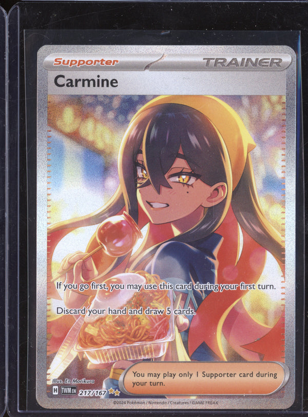 Carmine 2024 Pokemon Twilight Masquerade 217/167 Special Illustration Rare