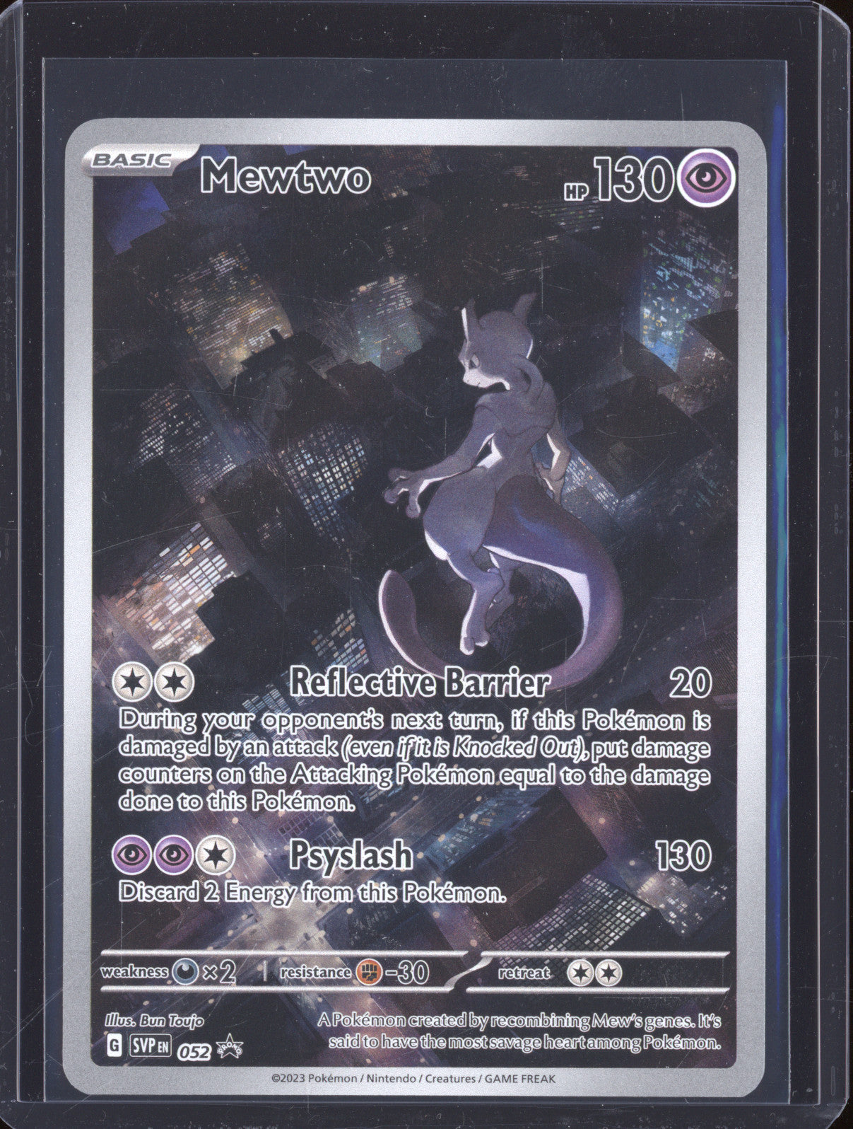 Mewtwo  Pokemon 151 Scarlet & Violet Promo SVP 052 Scarlet & Violet Promo